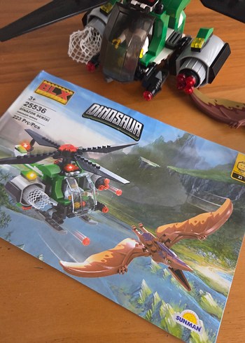 Blx lego,223 Parça Dinozor Model Seti - Görsel 4