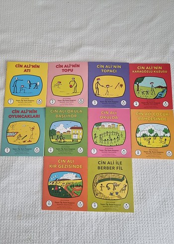 Çın Ali Serisi 10 Kitap Seti - Çocuk Kitapları