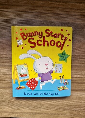 Bunny Starts School ingilizce kitap