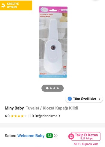 Çocuk güvenlik kilit - Görsel 3