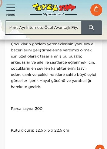 Beden Renk Puzzle 200 parça sıfır paket Mickey