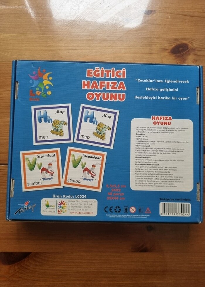 İngilizce eğitici hafıza oyun - Görsel 2