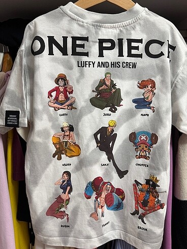 Zara Luffy one piece temalı thsirt