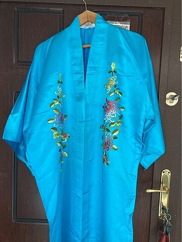 İpek kimono - sabahlık