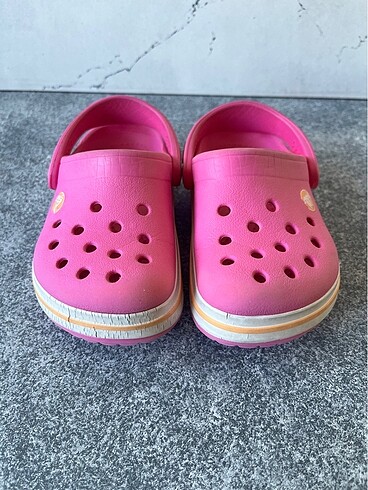Crocs Crocs pembe kız çocuk terlik C 7