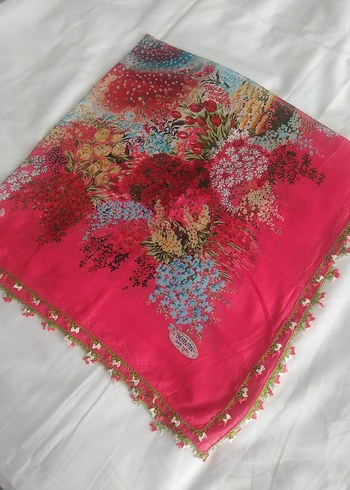 Renkli Dantelli Kadın iğne oyası yazma - Görsel 2