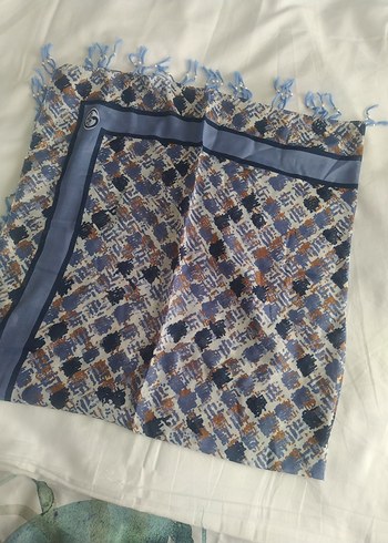 Bohem Çok Renkli Desenli Kadın eşarp - Görsel 2