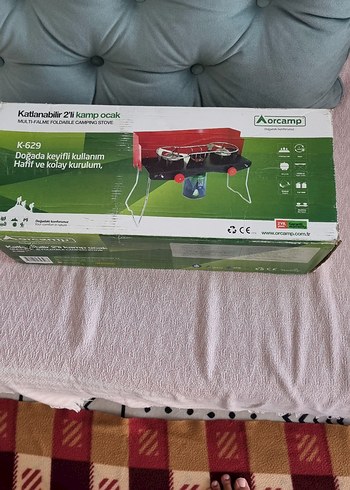Orcamp Katlanabilir 2'li Kamp Ocağı