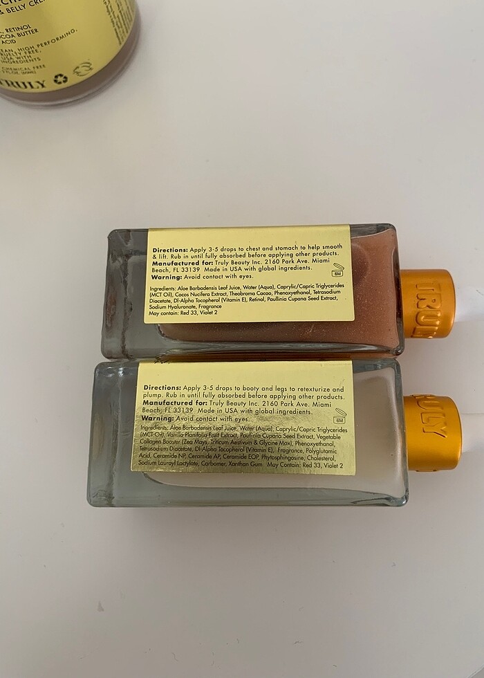 Truly marka vücut seti - Görsel 5