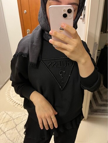 xl Beden Guess sweatshirt siyah