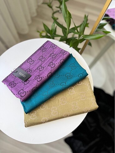 Gucci Gucci kaşmir ipek şal