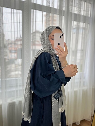 Gucci Gucci yün ipek gri