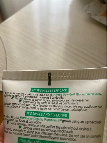 Beden Yves rocher yüz temizleme jeli