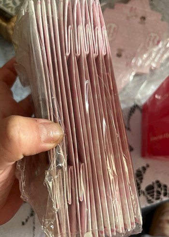 Baskılı Pembe Bebek lokumluk - Görsel 3