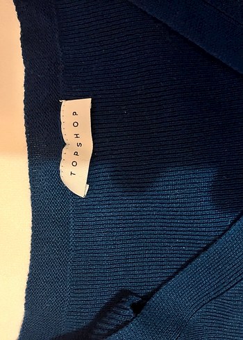 Siyah V Yakalı Kolsuz Triko Kadın Süveter - Görsel 3