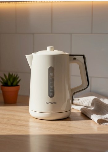 Beyaz ve Gri Çay Makinesi - Görsel 2