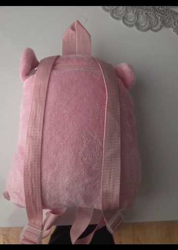 Pembe Unicorn Desenli Çocuk çantası - Görsel 2