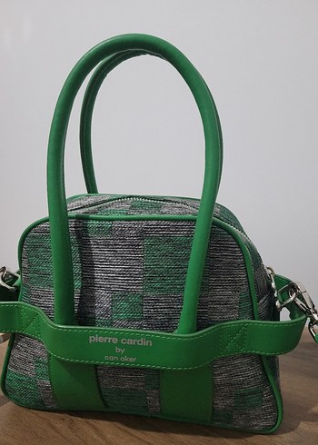 Pierre Cardin Pierre Cardin Yeşil Desenli Kadın Çanta