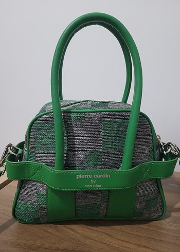 Beden Pierre Cardin Yeşil Desenli Kadın Çanta