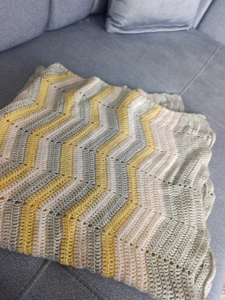 Gri Örgü Çocuk Battaniyesi - Görsel 5