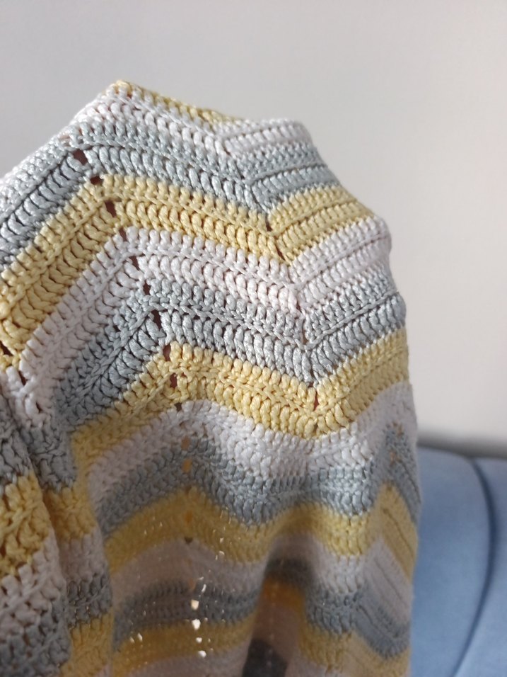 Gri Örgü Çocuk Battaniyesi - Görsel 2