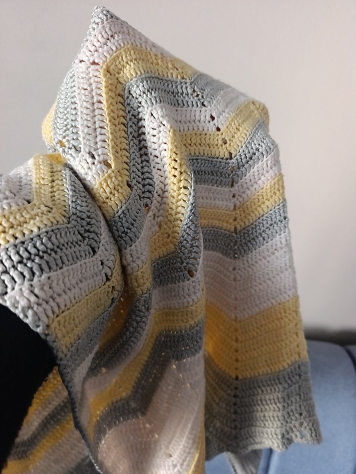 Gri Örgü Çocuk Battaniyesi - Görsel 3