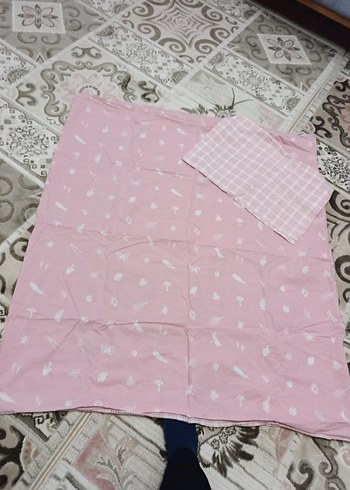 Pembe Desenli Çocuk carsafi - Görsel 4