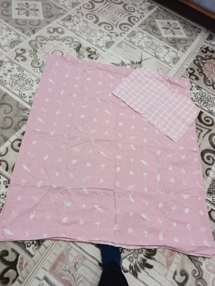 Pembe Desenli Çocuk carsafi - Görsel 4