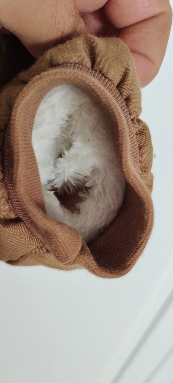 Astronot Kahverengi Fermuarlı Bebek Tulumu 2-3 yaş - Görsel 2