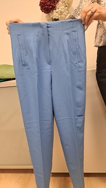 Diğer Zara model pensli kumaş pantolon