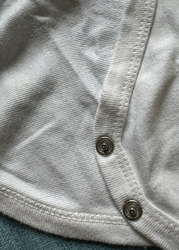 Çizgili, Askısız Bebek Kız Body - Görsel 5