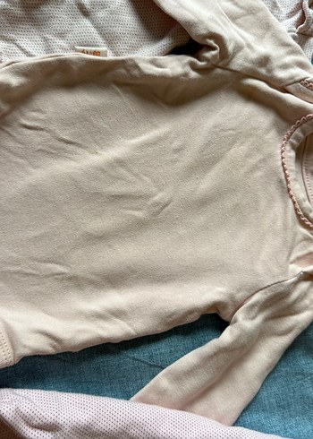 Pembe Bebek Kız Çıtçıtlı Uzun Kollu Body - Görsel 3