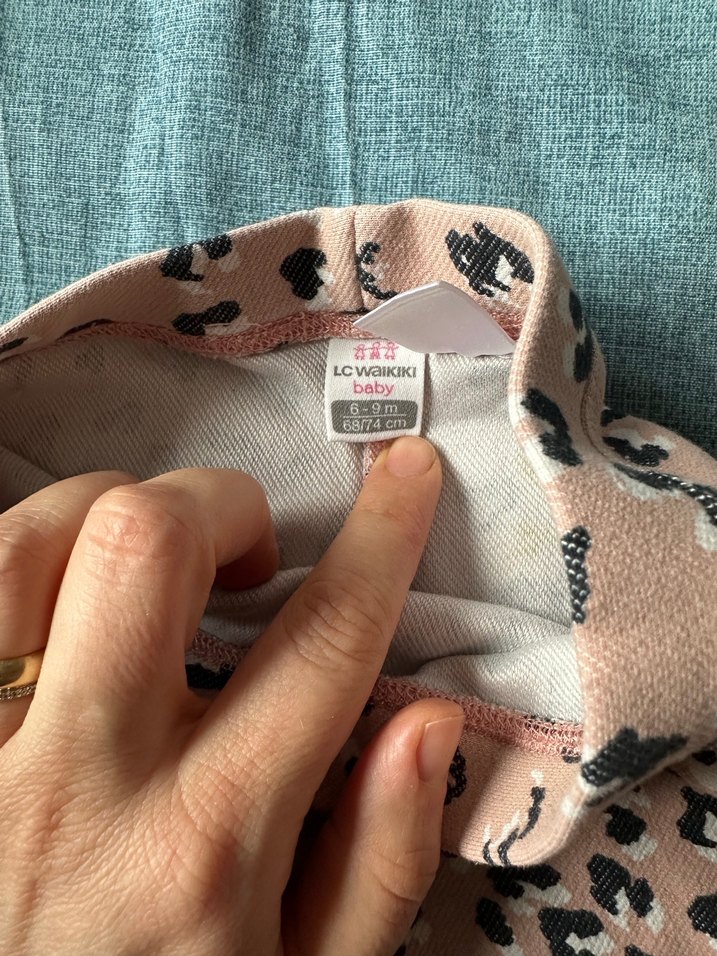 Çok Renkli Kız Çocuk Bol Kesim Tayt - Görsel 5