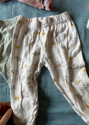 Çocuklar için Pamuklu alt eşofman pijama - Görsel 2