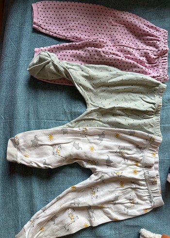 Çocuklar için Pamuklu alt eşofman pijama - Görsel 5