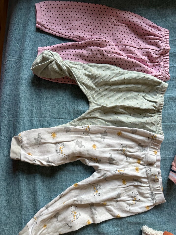 Çocuklar için Pamuklu alt eşofman pijama - Görsel 5