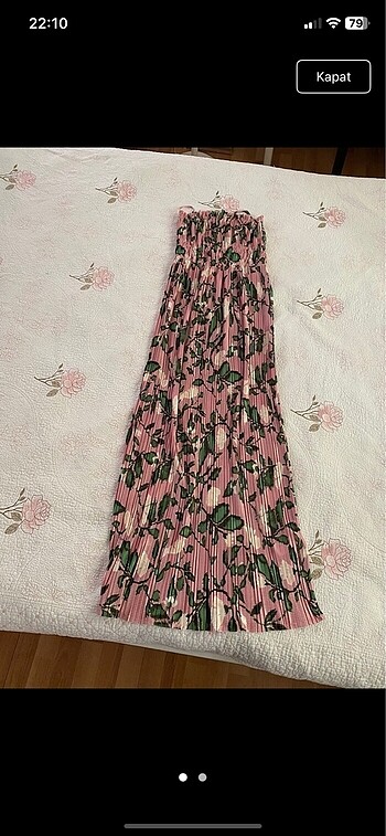 xs Beden Zara saten elbise