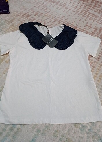 Diğer Kot yakalı t-shirt