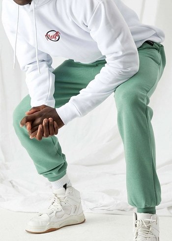 Rahat Kesim Pastel Yeşil Erkek Eşofman Altı - Görsel 2