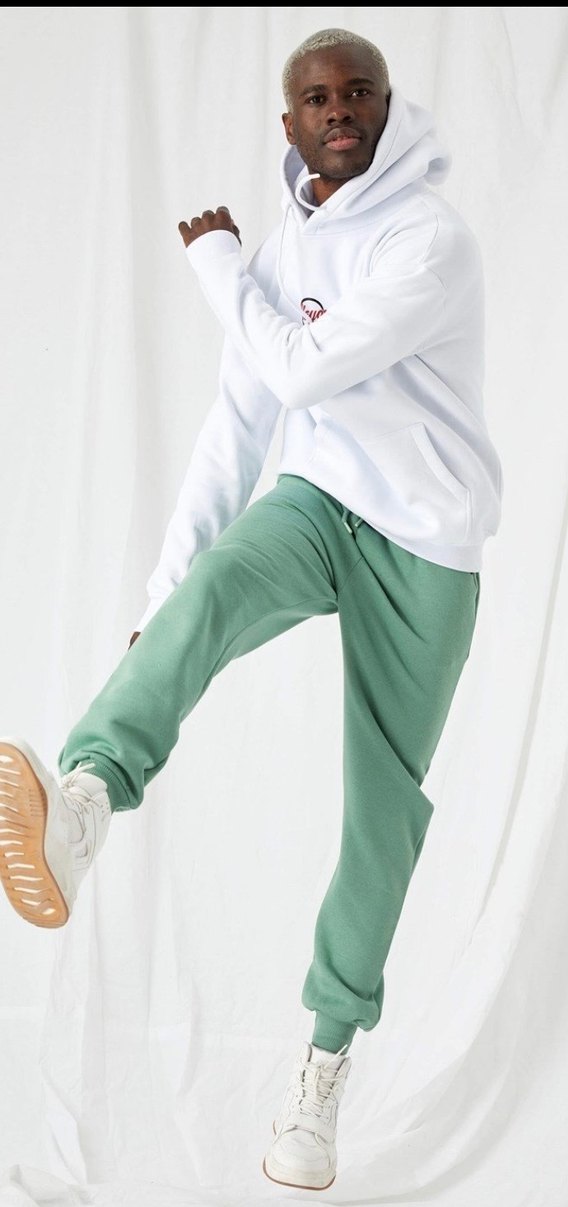 Rahat Kesim Pastel Yeşil Erkek Eşofman Altı - Görsel 4