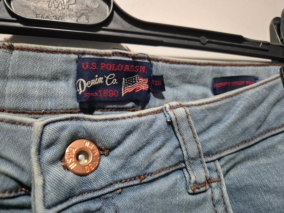 açık mavi jeans - Görsel 2