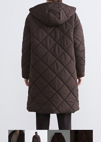 Kahverengi Fermuarlı Kadın Mont - Görsel 2