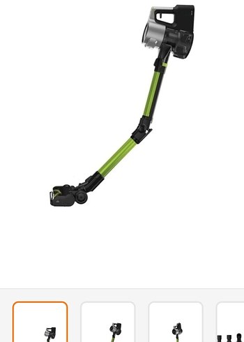 Koyu Yeşil Kablosuz Elektrikli Süpürge - Görsel 2