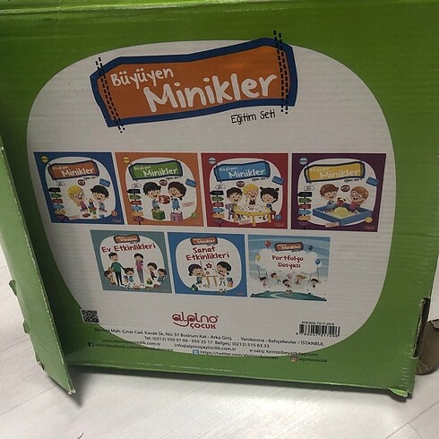 Büyüyen Minikler Eğitim Seti (SIFIR)