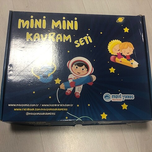 Beden Mini mini kavram seti sıfır ürün (3+4 yaş)