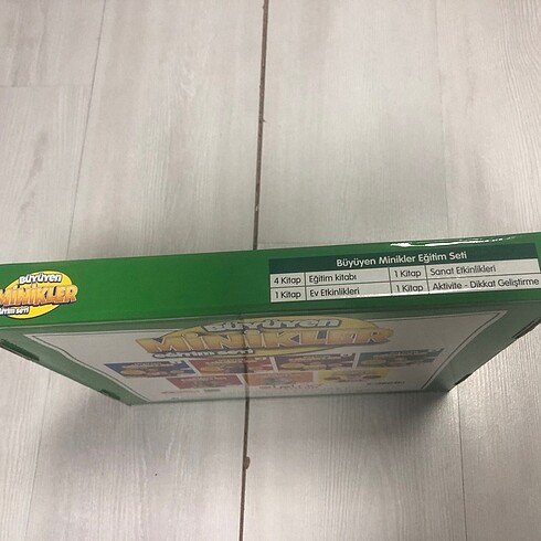 (Alpino Çocuk Yayınları) Büyüyen Miniklet Eğitim Seti