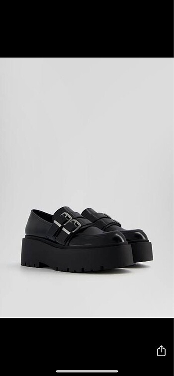 Bershka tokalı platform ayakkabı