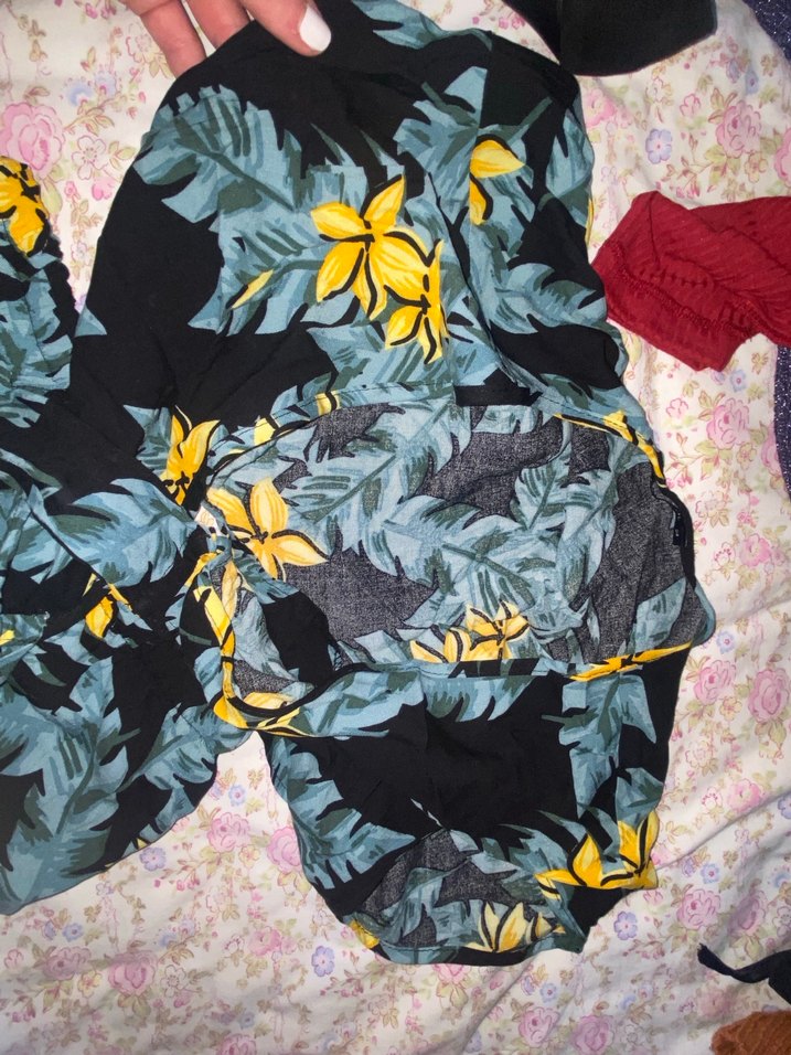 Siyah Püsküllü Şort Üst Takım - Görsel 3