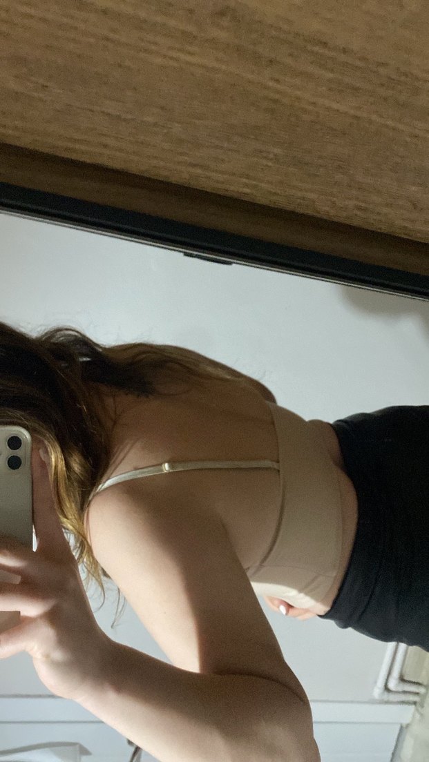 Bej Transparan Midi Straplez Büstiyer - Görsel 2