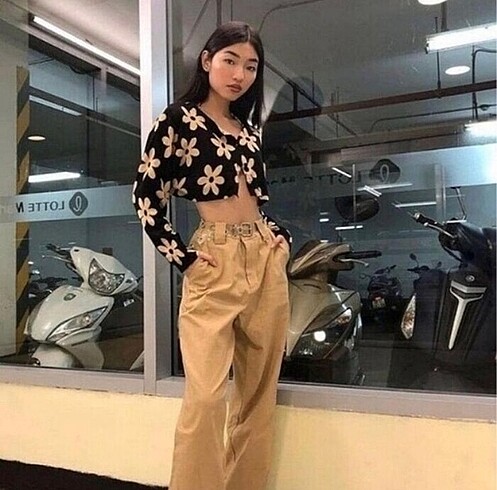 Sheinside shein hırka crop